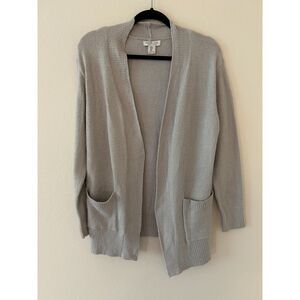 Rachel Zoe Soft and Stretchy grey open cardigan Size S